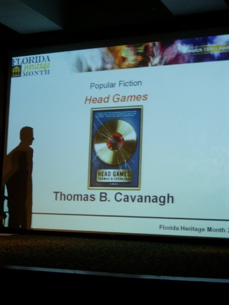 Head Games at the Florida Book Awards.