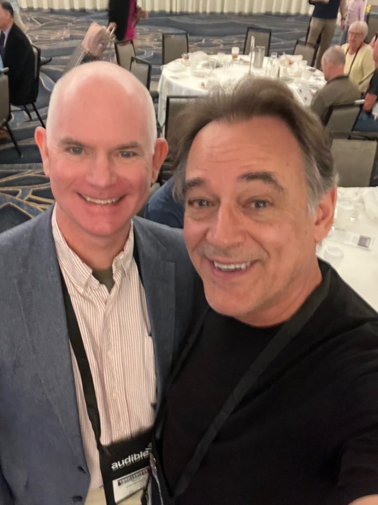 Tom with USA Today bestseller Jon Lindstrom