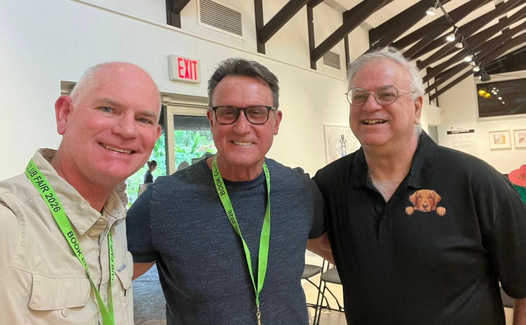 Photo of Thomas B Cavanagh, Patrick Kendrick, and Neil Plakcy